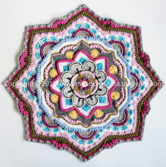 Mandala madness CAL 2016 part 7 crochet