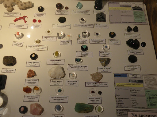 Minerales del museo