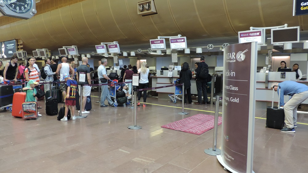 Review Qatar Airways Dreamliner Business Class, StockholmDoha