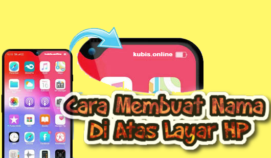 2 Cara Membuat Nama Di Atas Layar HP Vivo