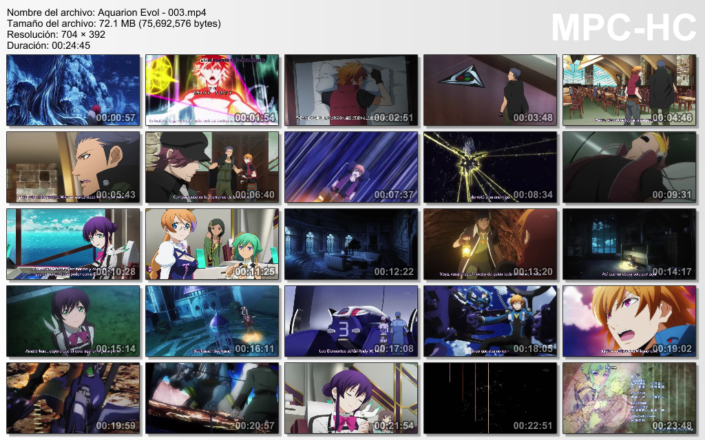 Aquarion Evol 26/26 Audio: Japonés Sub: Español Servidor: MediaFire