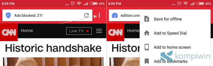 5 Cara Buat Shortcut Situs Web Di Home Screen Android