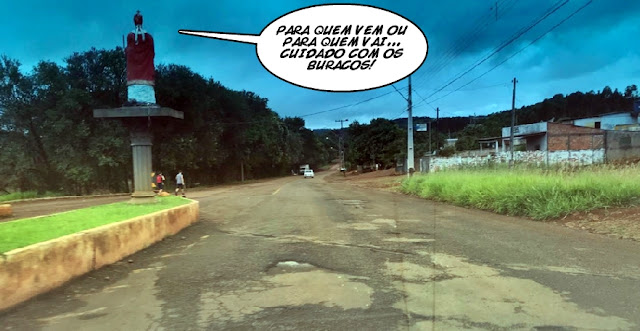 Em Roncador o santo avisa: