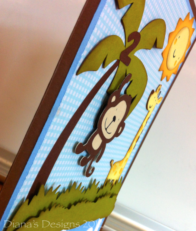 Cricut Create a Critter Safari Themed Birthday Card | Toronto Teacher Mom