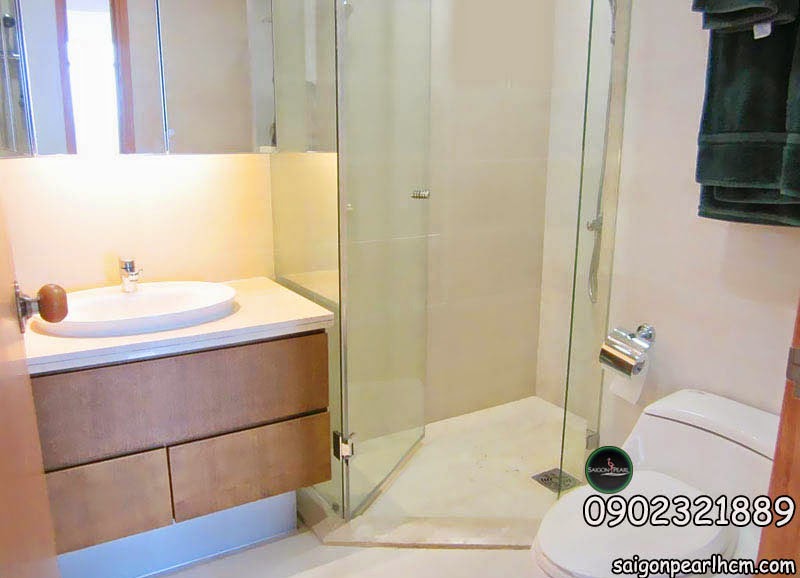 Phòng tắm căn hộ saigon pear 86m2