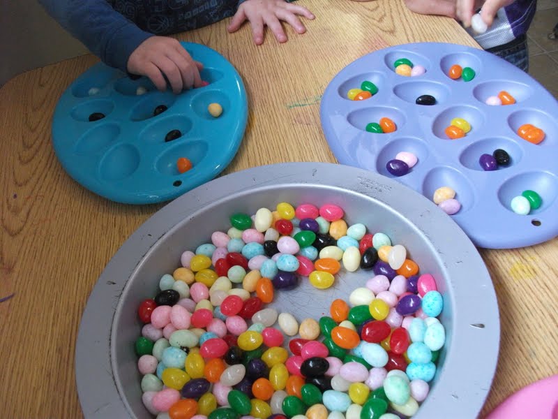 Little Foxes Childcare/Preschool JELLY BEAN counting