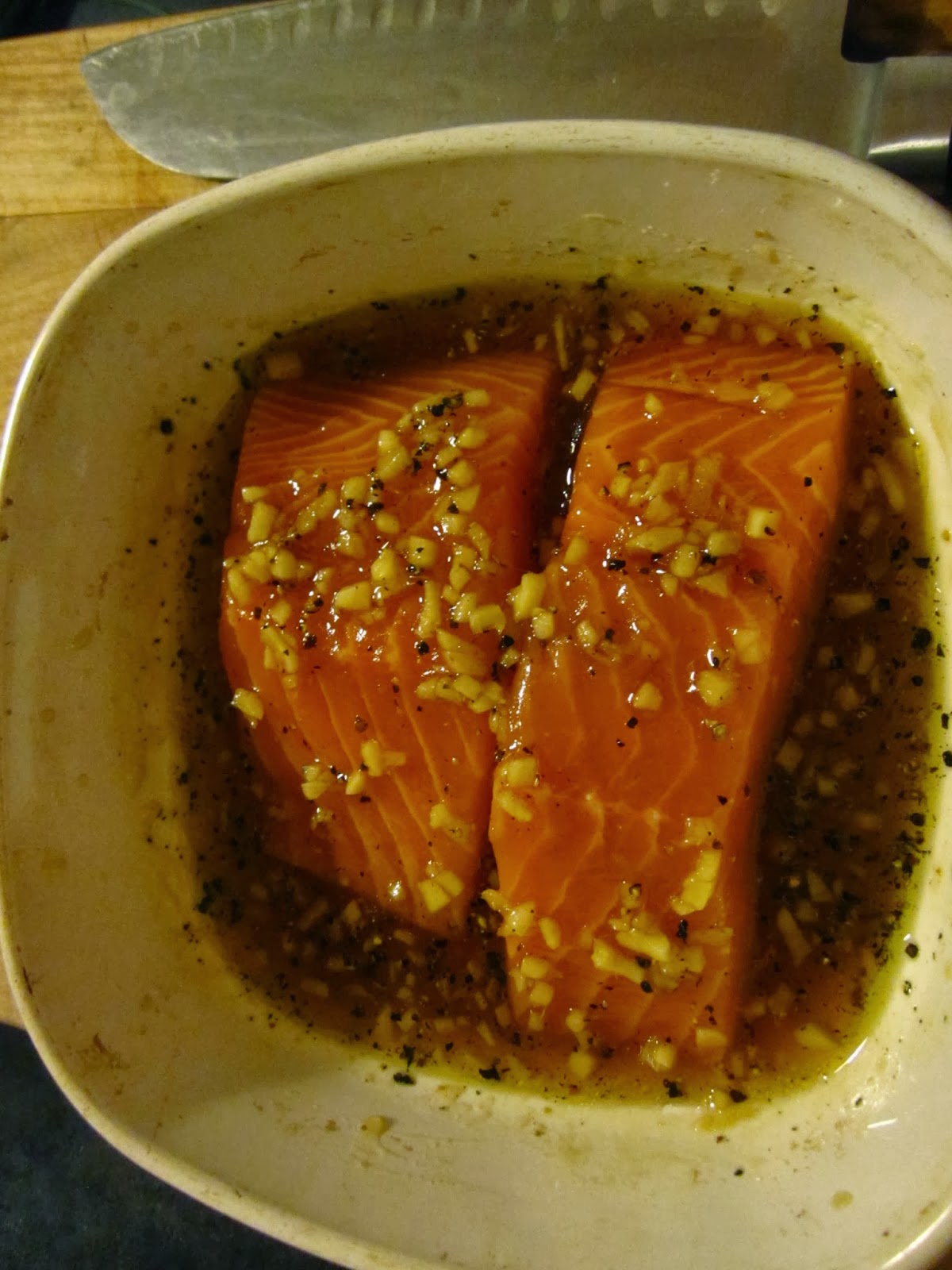 Cold Hands Warm Earth MapleGinger Salmon with Celery Root Puree