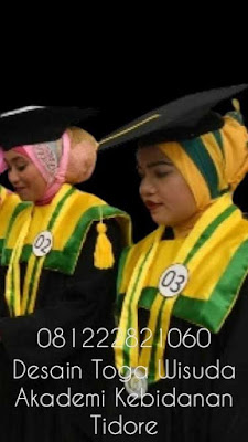 baju toga wisuda akademi kebidanan gatra buana