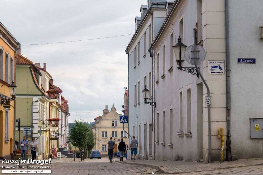 Fotogeniczne uliczki starego miasta w Gniewie