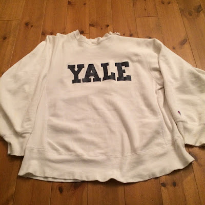 8年前に500円で買った80'sの「YALE」のリバースウィーブの今。そして