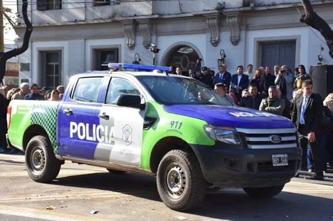 6 nuevos patrulleros policiales para Merlo