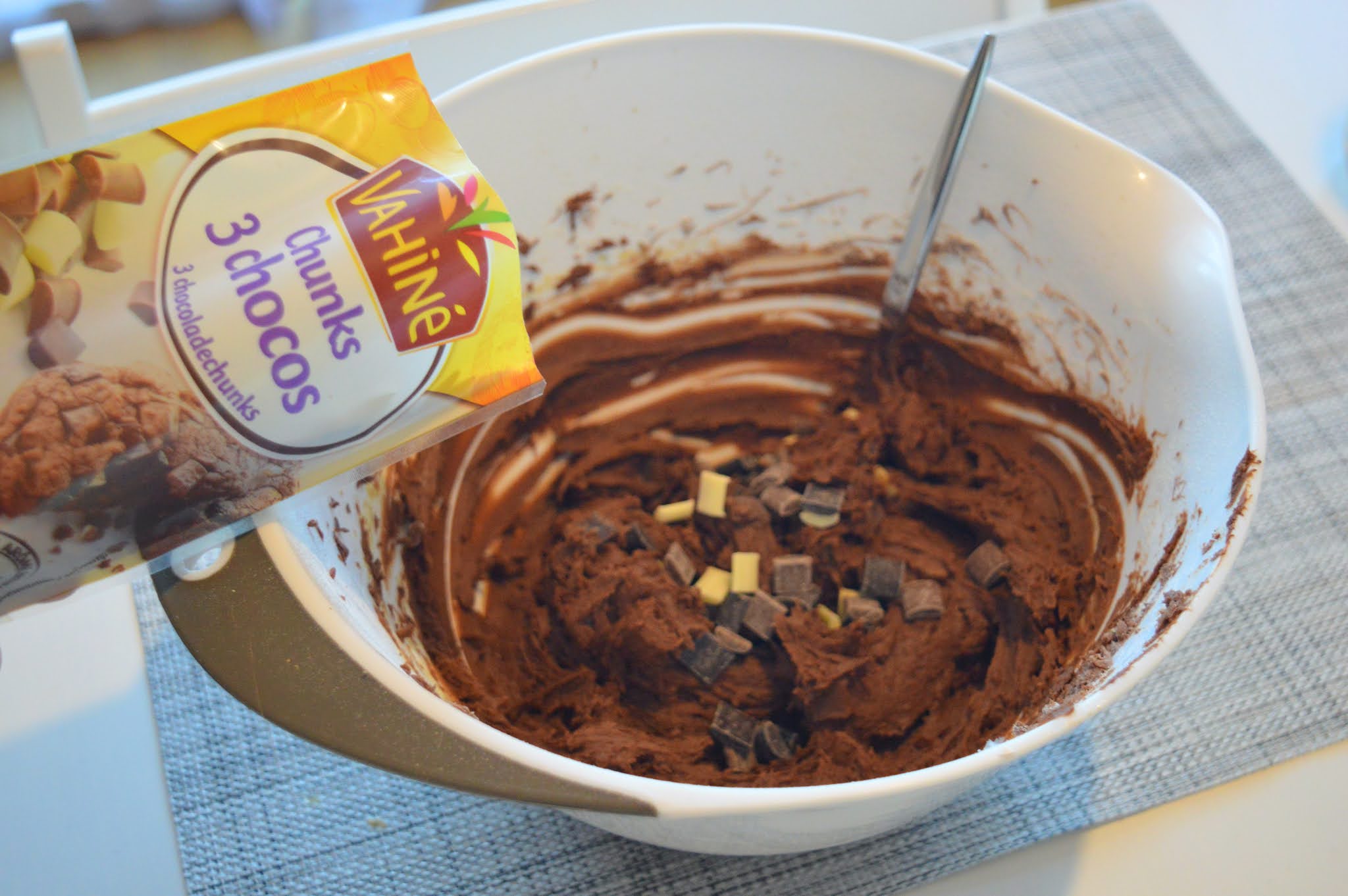 Pépites de chocolat - Recette cookies brownie