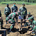 Dandim 0824/Jember Pimpin Penghijauan Pembinaan Lingkungan Hidup Di RPH Garahan