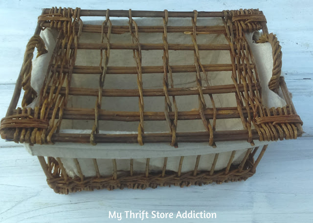 thrift store basket 