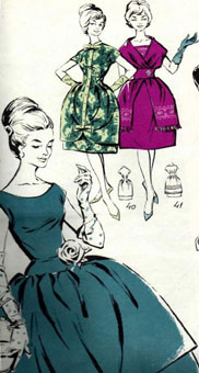 Вырезки из журнала "Rigas modes" 1961-1962 гг.