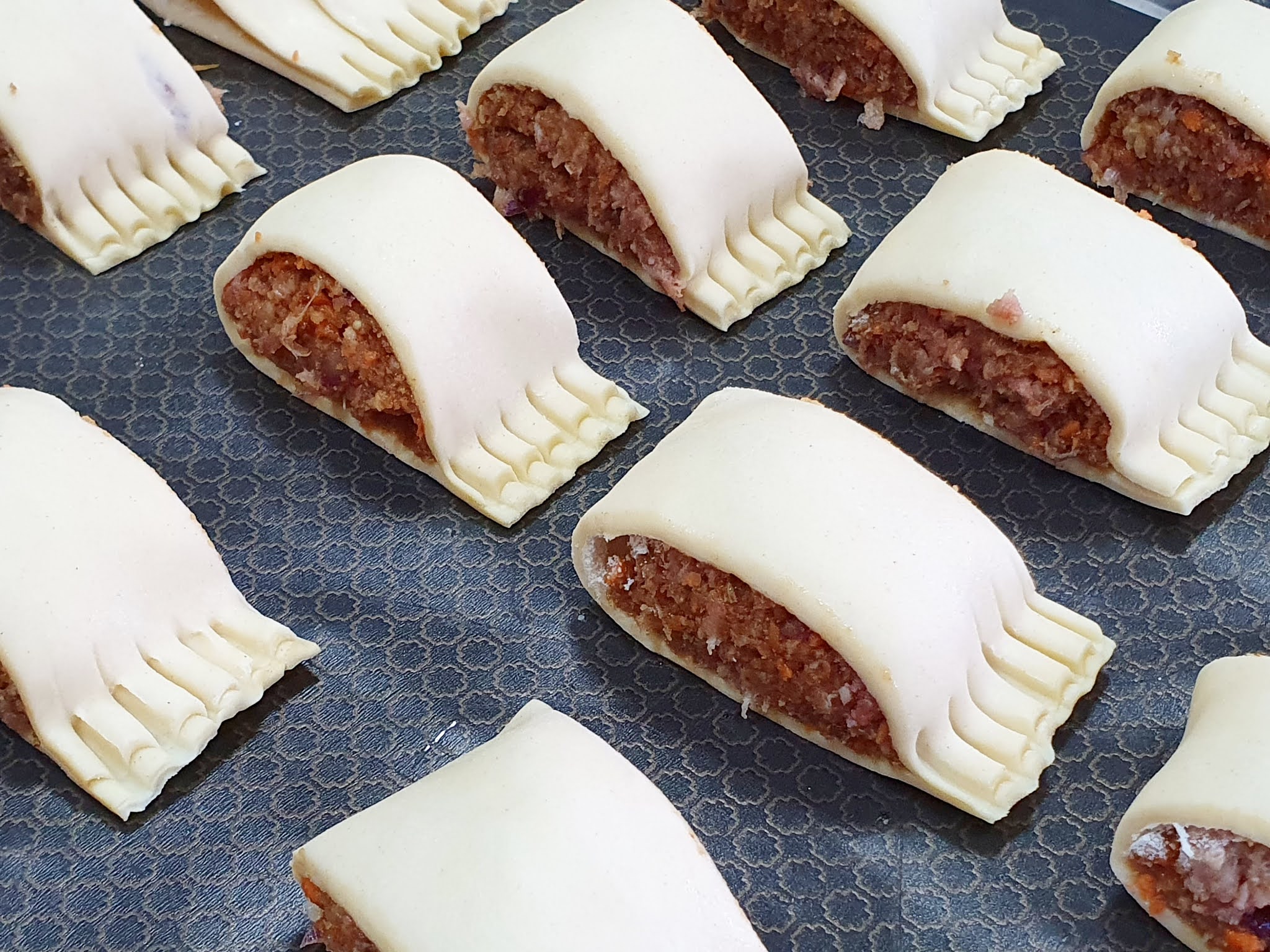 Maryam's Culinary Wonders 1508. BBQ Sausage Rolls