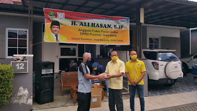 H.Ali Hasan Gelar Reses di Kota Cimahi Dengan Penerepan Prokes 3M Secara Ketat