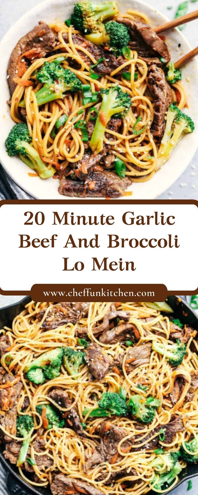 20 Minute Garlic Beef And Broccoli Lo Mein 20 Minute Garlic Beef And Broccoli Lo Mein
