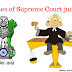 उच्चतम न्यायालय के न्यायधीशो के ना- Names of Supreme Court judges