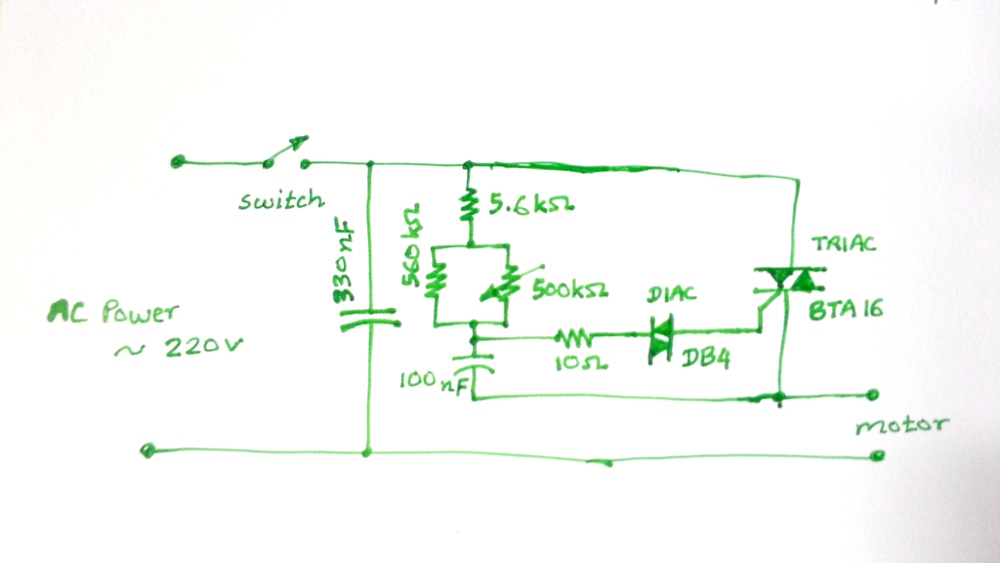 Cool-Emerald: TRIAC Power Control Circuit