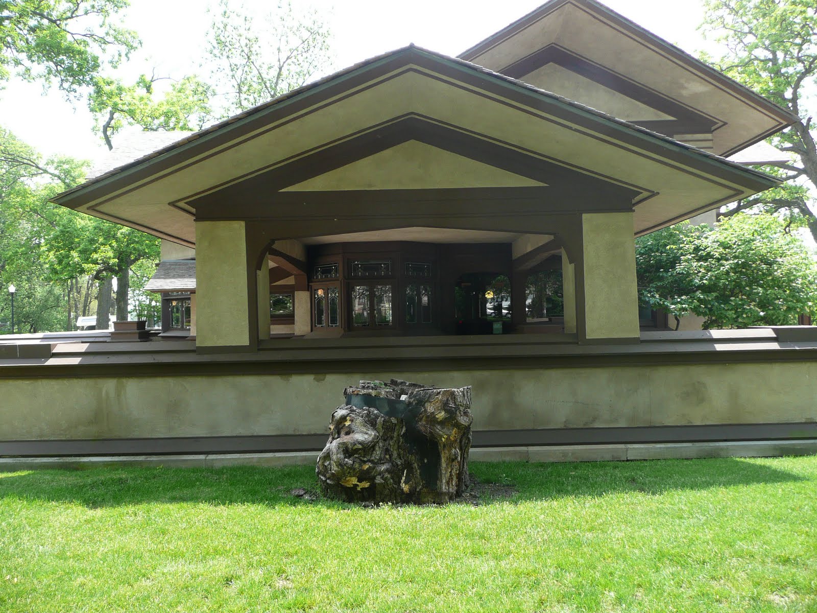 Life at 55 mph The Bradley House by Frank Lloyd Wright in Kankakee