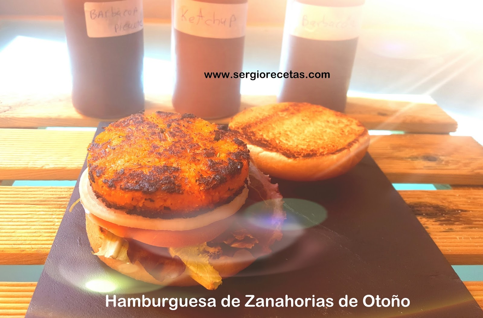 Hamburguesas de Zanahorias de Otoño/Receta Vegana perfecta para triunfar