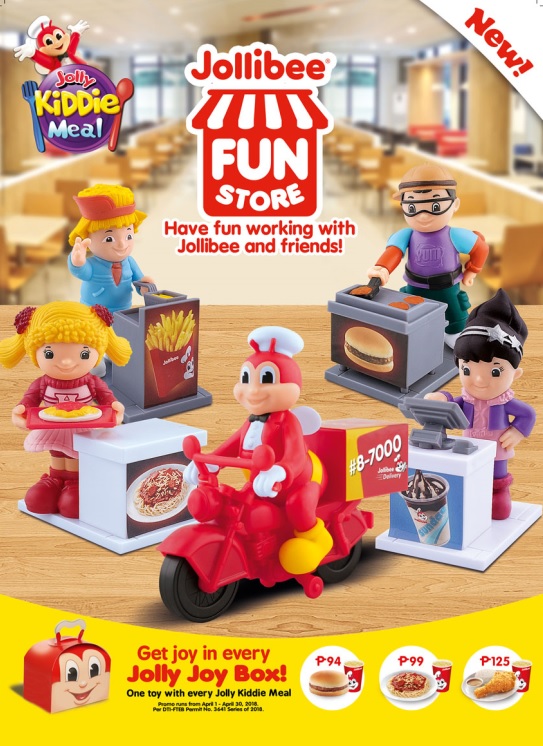 Hiel prinses punch Kids get a feel of working at Jollibee with collectible toy set - The  Curious Mom