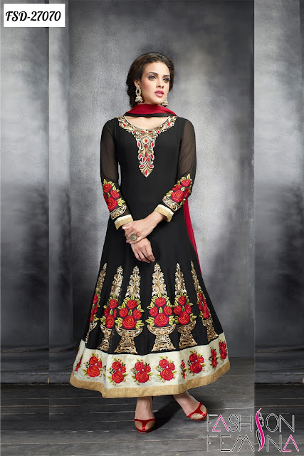 Online Shopping Anarkali Salwar Suit in india