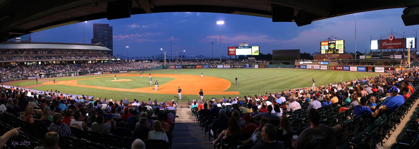 The Outskirts of Suburbia Louisville Bats Baseball