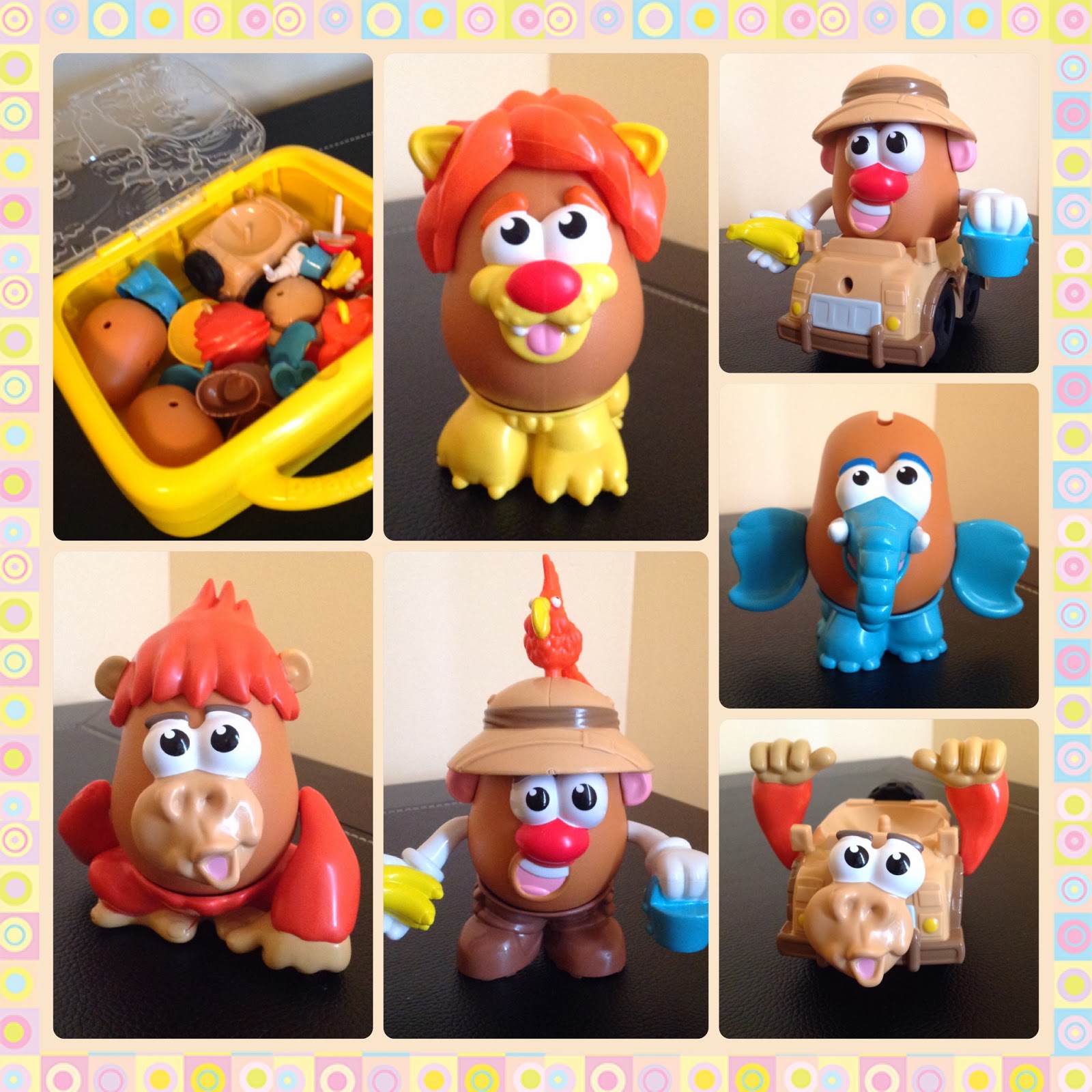 BusyLittleYellowBus DIY Potato Head Learning Center