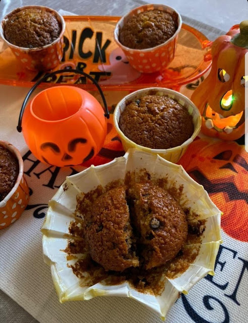 Ricetta Muffin zucca, cannella e gocce di cioccolato