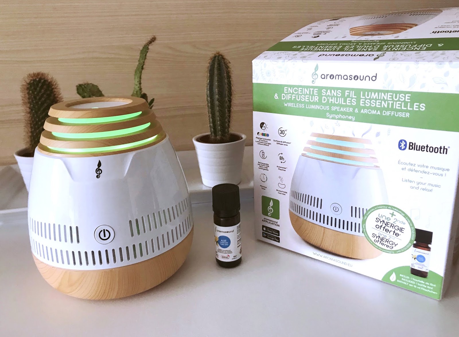 S'offrir des moments de bien-être avec le diffuseur Symphoney d'Aromasound ! Diffuseur huiles essentielles Aromasound