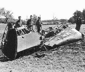Wreckage of the Rudolf Hess plane worldwartwo.filminspector.com