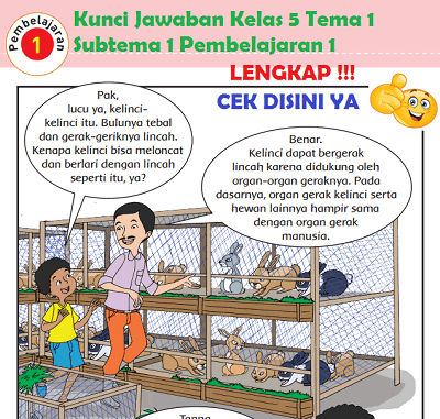 Lengkap Kunci Jawaban Kelas 5 Tema 1 Subtema 1 Pembelajaran 1 Simple News Kunci Jawaban Lengkap Terbaru