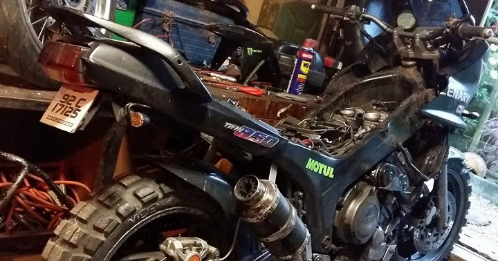 yamaha tdm 850 scrambler