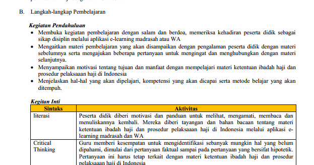 Haji Dan Umrah Kelas 10 Terbaru