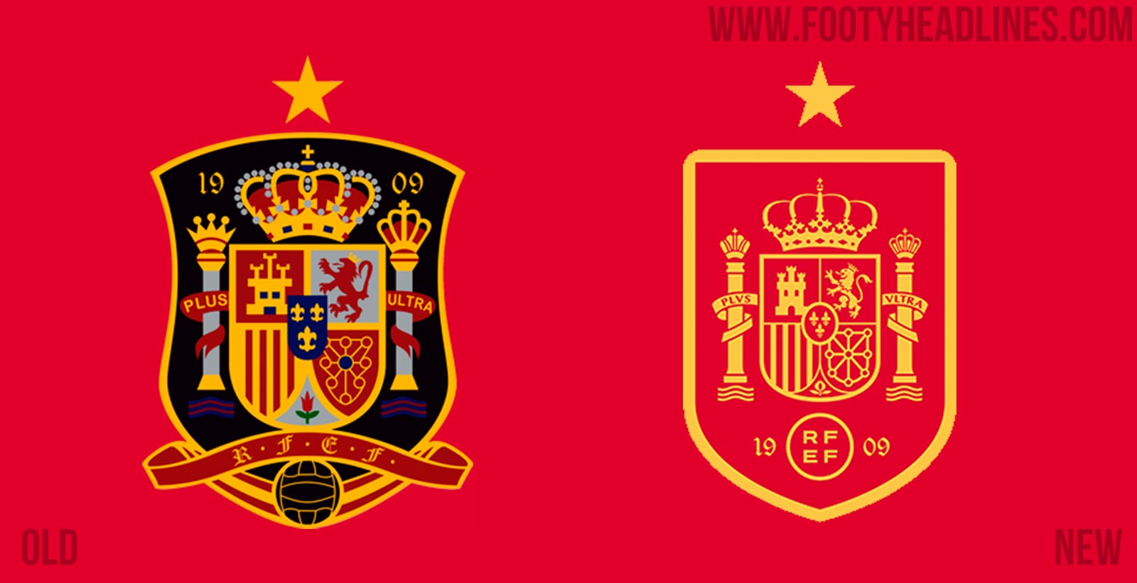 New Spain Logo Unveiled - Debut on 2022 Kits - Footy Headlines