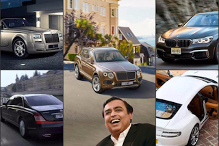 mukesh ambani cars list