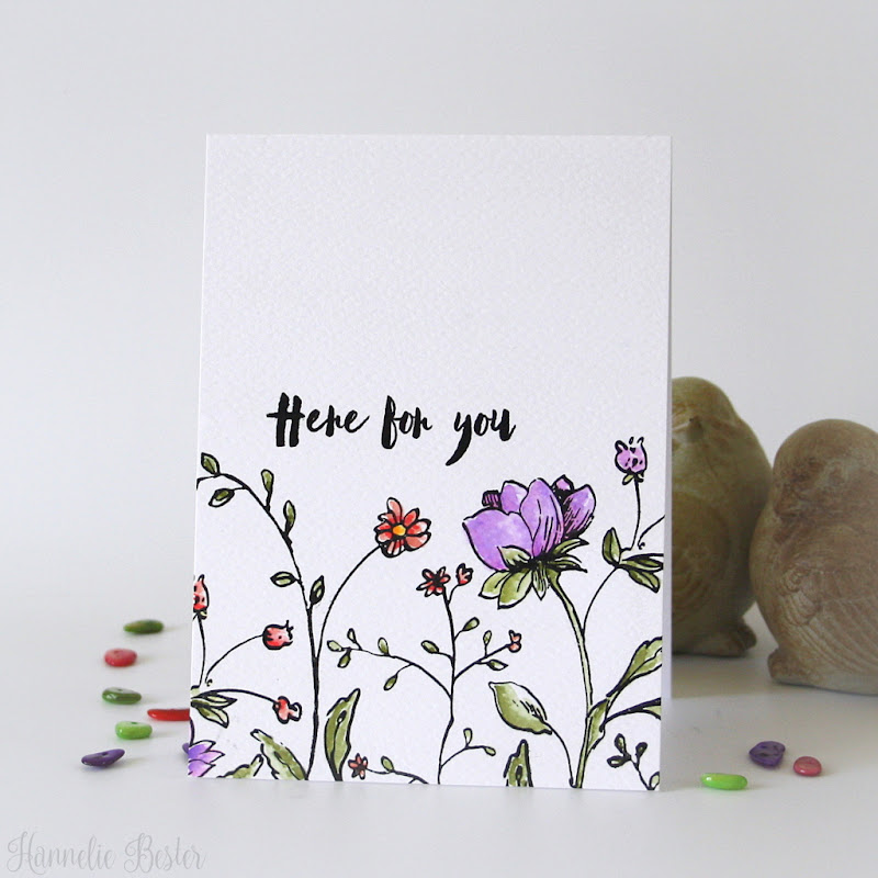 Altenew botanical garden stamp set