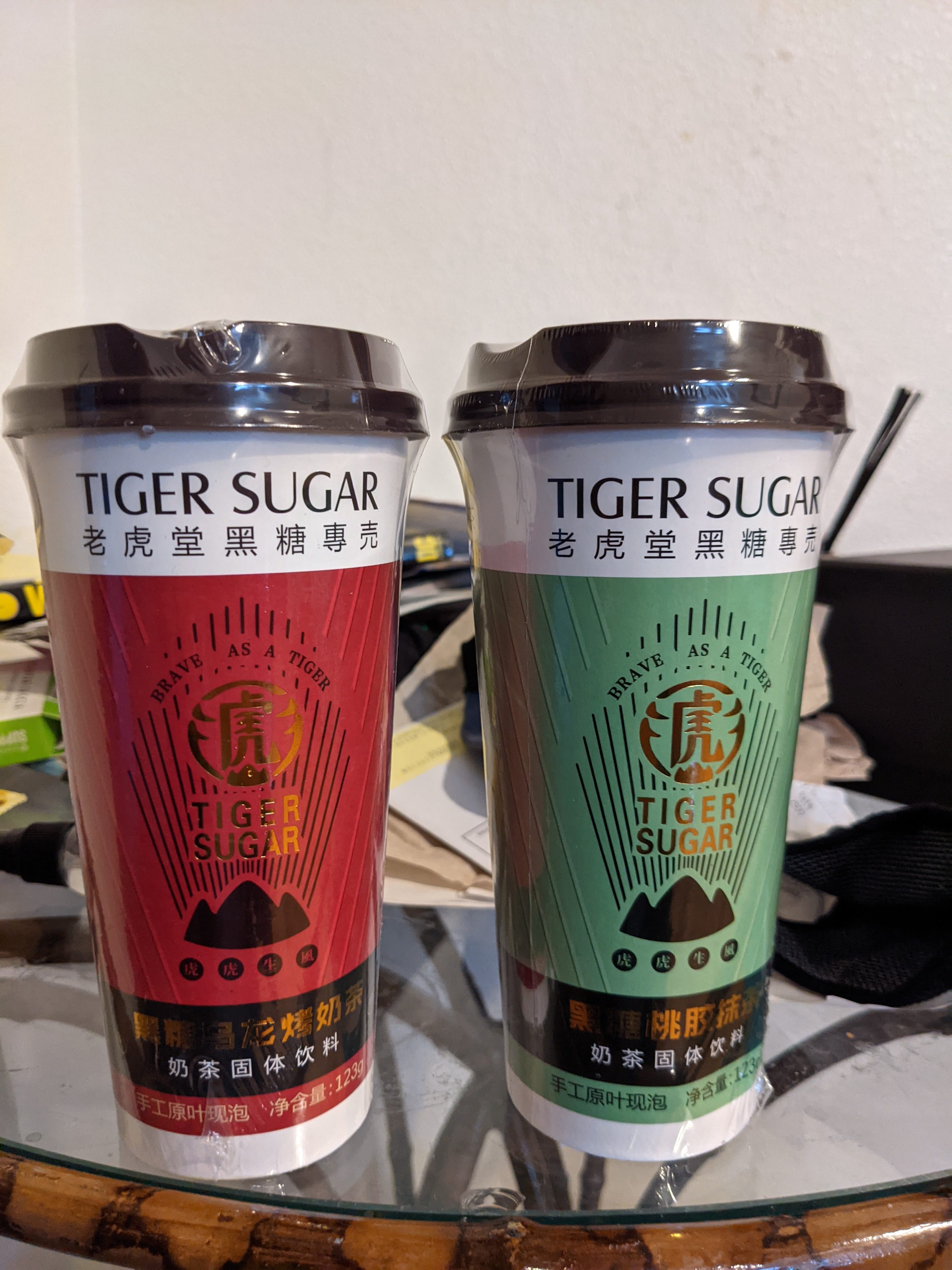 Tiger Sugar Instant Milk Tea Instructions