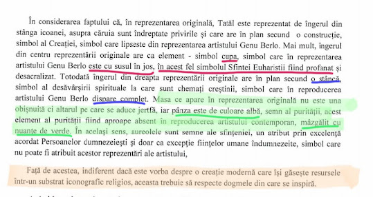 parte din argumentația muzeului, așa cum circulă ea pe net