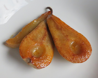 Roasted Pears with Honey, Cinnamon & Cardamom