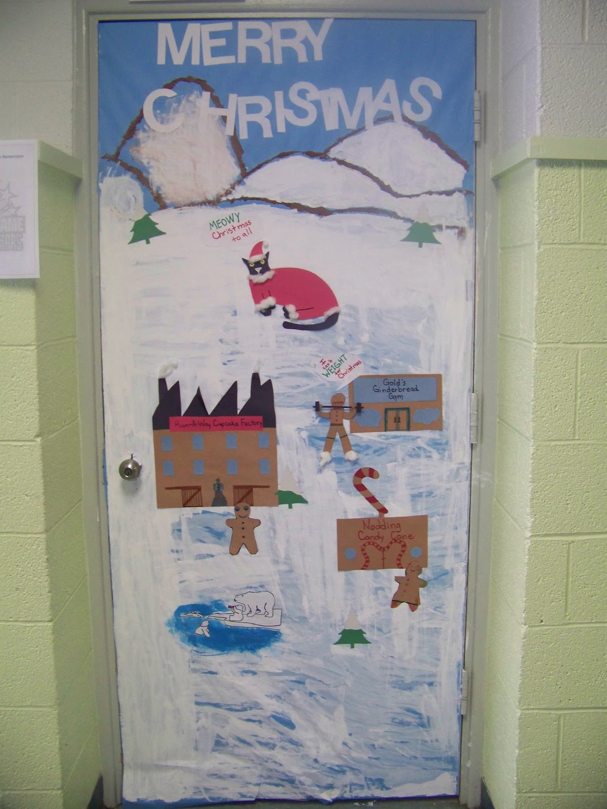 The Notre Dame School Talent Show 2013: Christmas Door Decorating Contest!