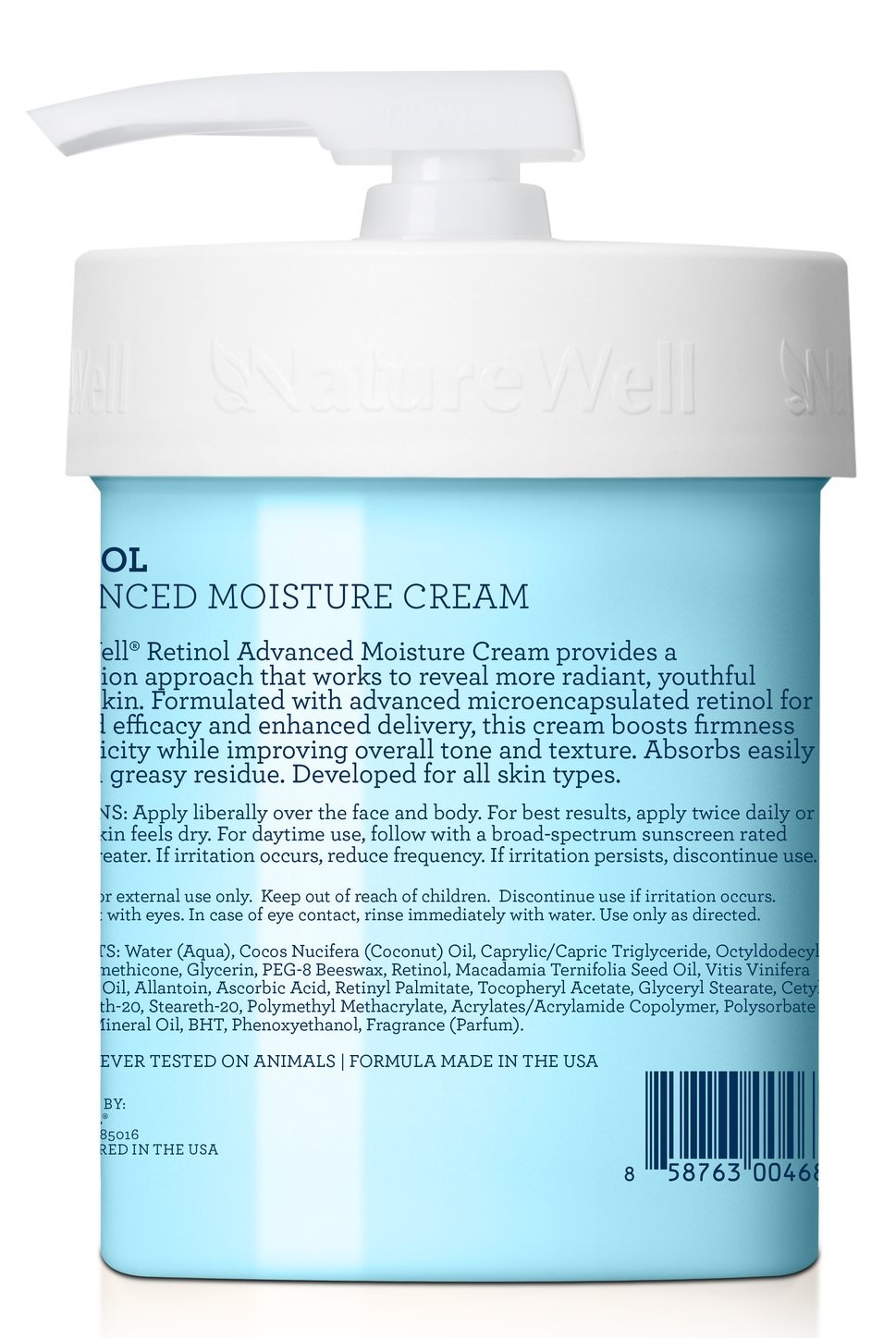 europa skin care NatureWell Clinical Retinol Advanced Moisture Cream