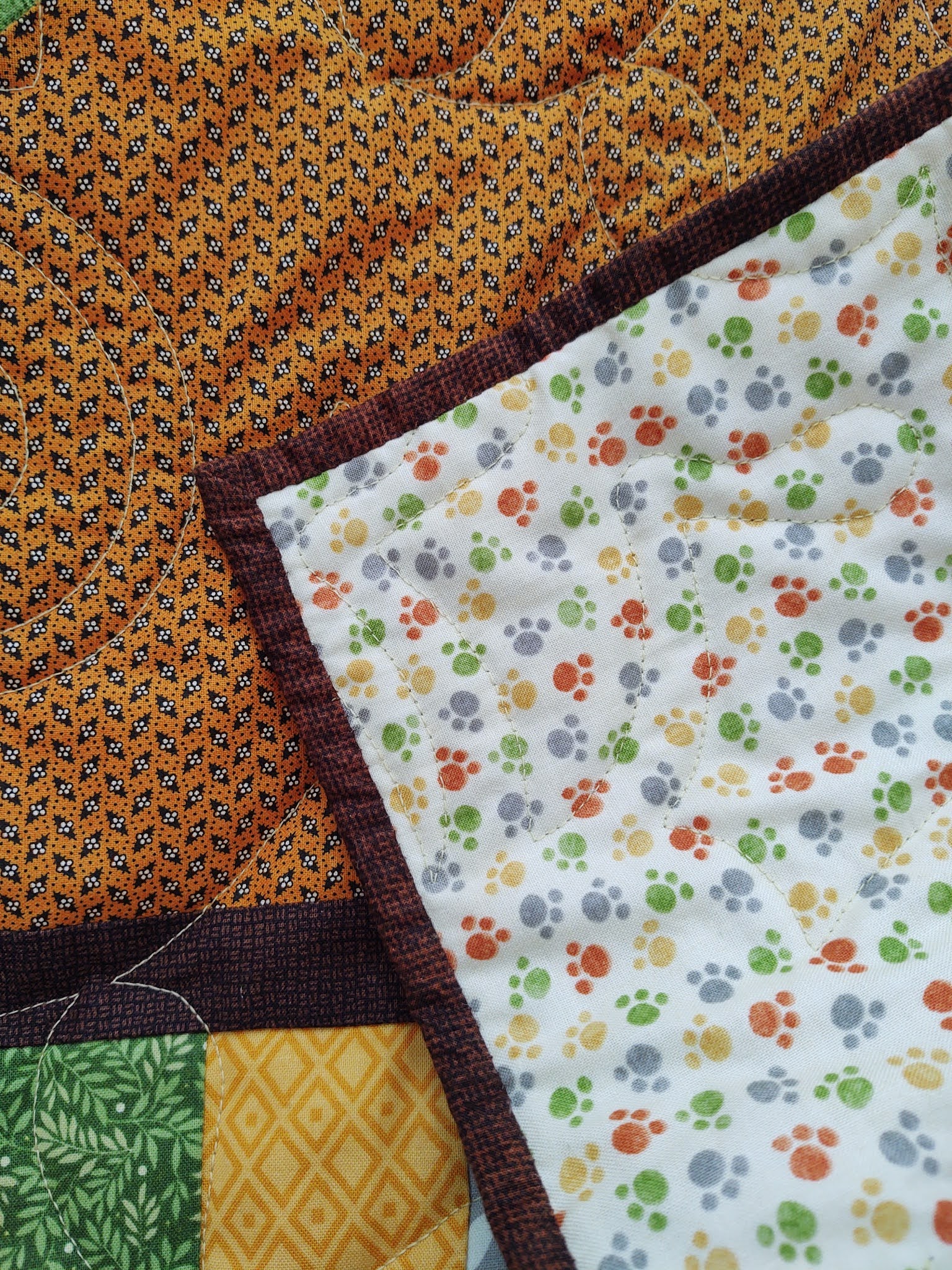 Lovin' Life At The End Of The Dirt Road: Jungle Baby Quilt