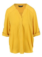 Bluză Dorothy Perkins galbenă