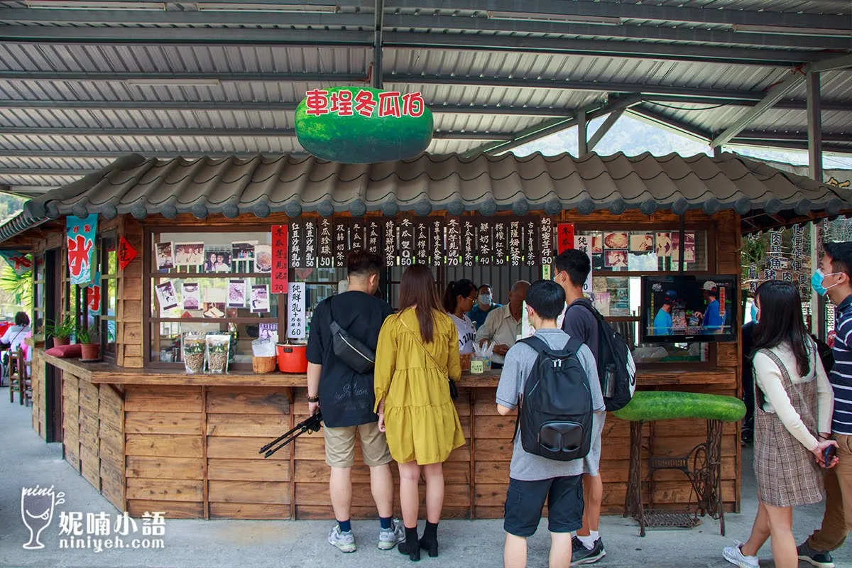 水里美食｜車埕冬瓜伯。林班道商圈人手一杯冬瓜茶