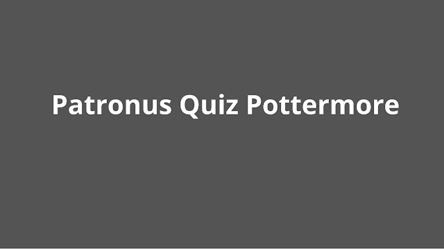 Patronus Quiz Pottermore