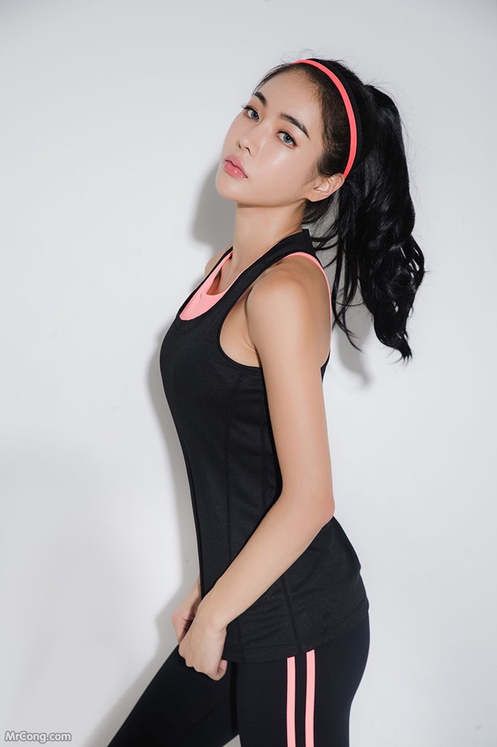 The beautiful An Seo Rin shows off her figure with a tight gym fashion (273 pictures) photo 13-5