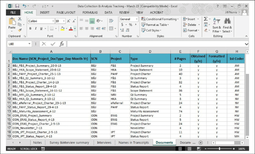 Excel data sheet download collage template